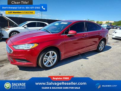 Used 2018 Ford Fusion SE w/ Fusion SE Technology Package