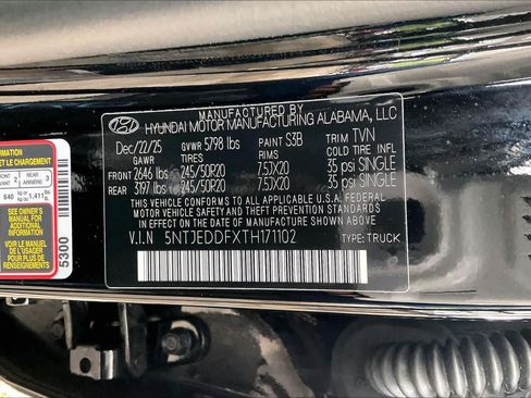 Used 2026 Hyundai Santa Cruz Limited AWD/4WD image 33