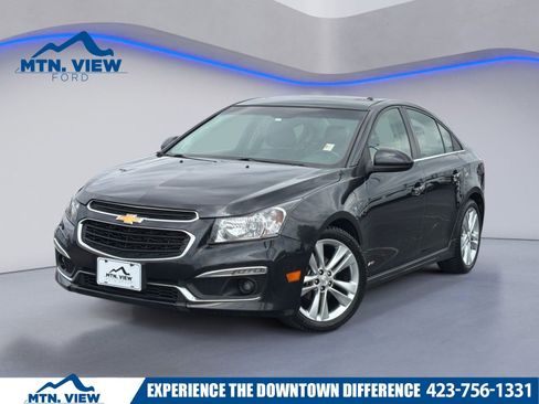 Used 2015 Chevrolet Cruze LTZ w/ Sun, Sound and Sport Package FWD image 1