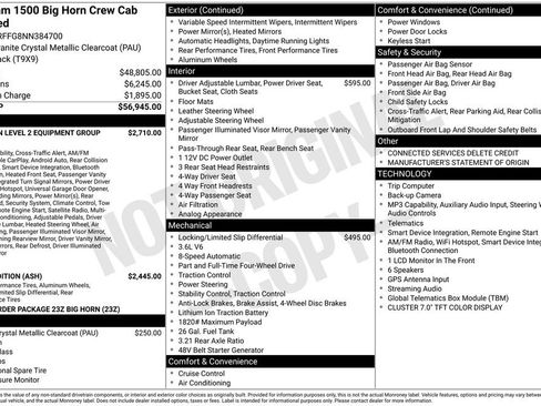 Used 2022 RAM 1500 Big Horn AWD/4WD image 2