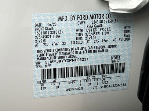 Used 2023 Lincoln Aviator Black Label Grand Touring w/ Class IV Trailer Tow Package image 32