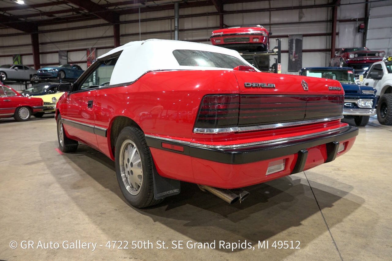 Used 1988 Chrysler LeBaron Convertible FWD image 22