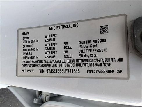 Used 2020 Tesla Model 3 Long Range AWD/4WD image 31