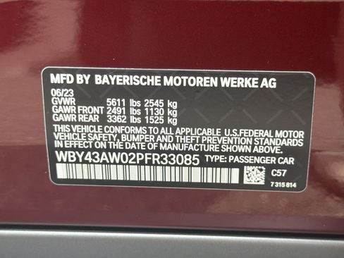 Used 2023 BMW i4 eDrive35 w/ Premium Package RWD image 24