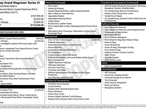 Used 2022 Jeep Grand Wagoneer Series III image 21