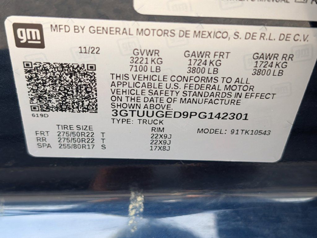 Used 2023 GMC Sierra 1500 Denali w/ Denali Reserve Package AWD/4WD image 37