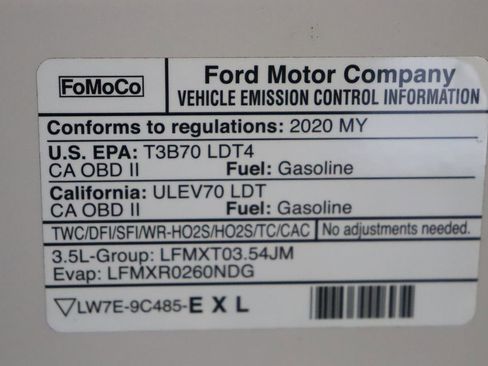 Used 2020 Ford F150 Raptor w/ Equipment Group 801A Mid image 90