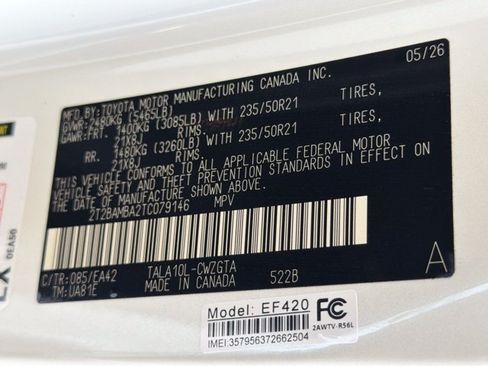 Certified 2026 Lexus RX 350 Premium w/ Convenience Package FWD image 29