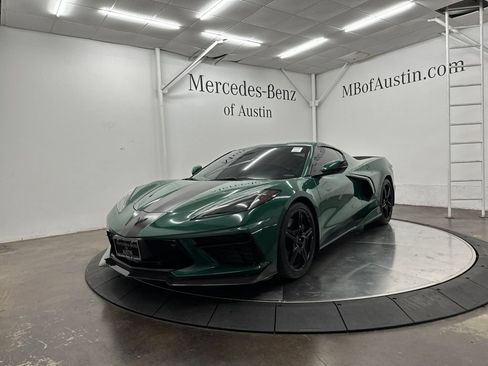 Used 2021 Chevrolet Corvette Stingray Premium Cpe w/ Z51 Performance Package RWD image 3