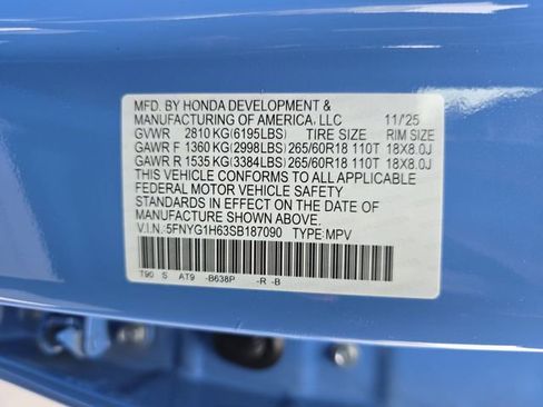 New 2025 Honda Pilot TrailSport image 37