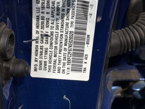 Used 2019 Honda Civic LX image 5