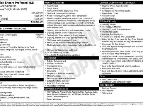 Used 2019 Buick Encore Preferred image 31