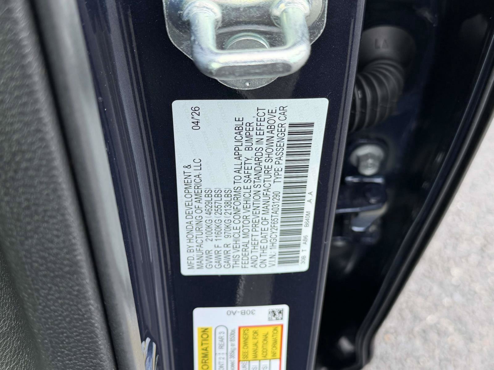 Used 2026 Honda Accord EX-L image 21