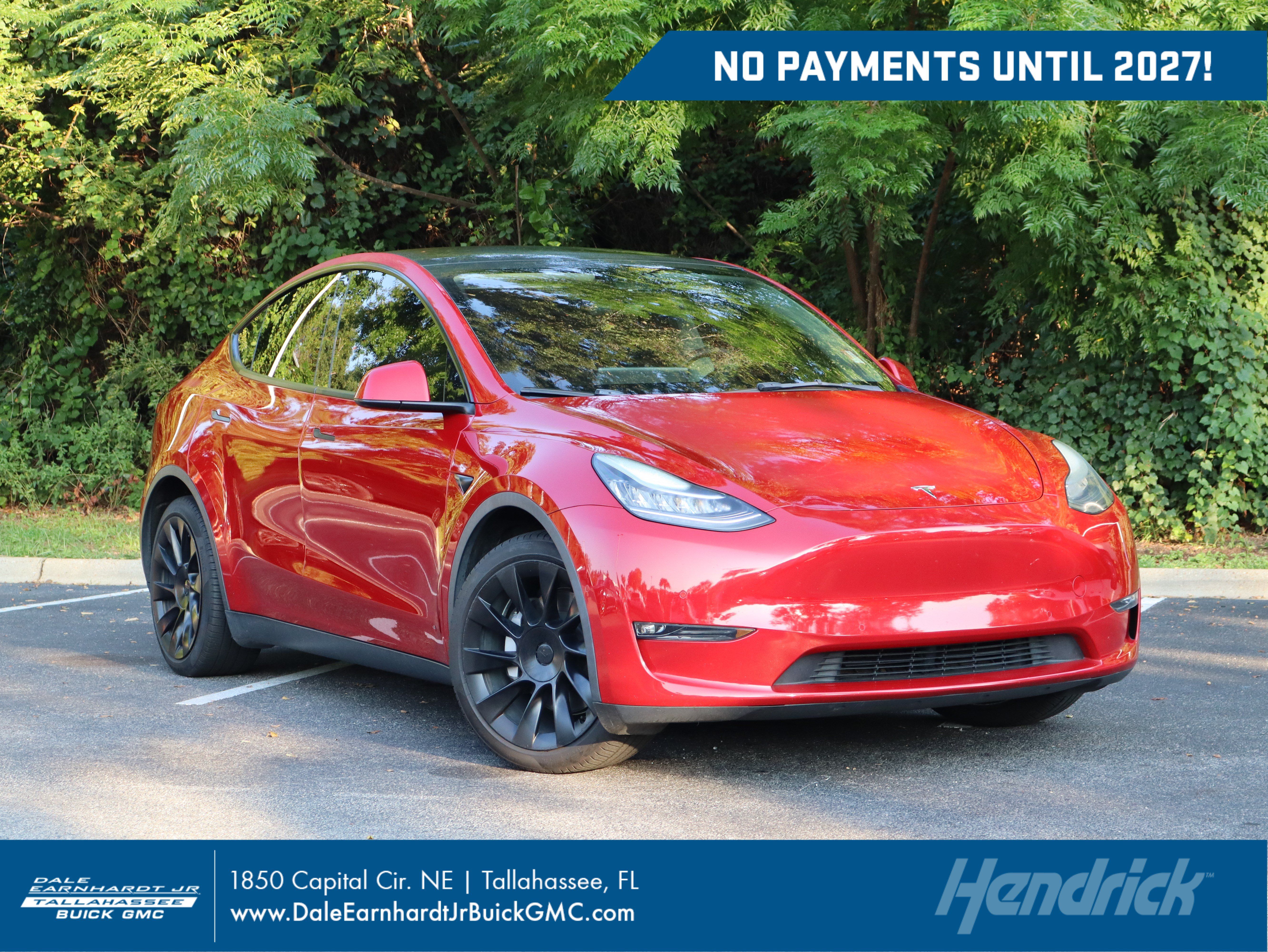 Used 2021 Tesla Model Y Long Range AWD/4WD image 1