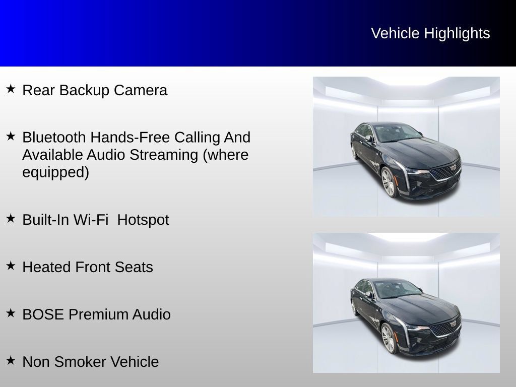 Used 2020 Cadillac CT4 Premium Luxury RWD image 4