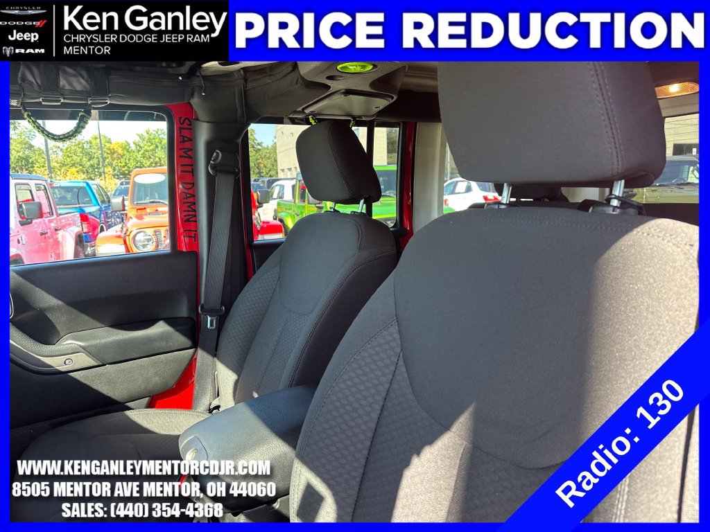 Used 2017 Jeep Wrangler Unlimited Sport w/ Quick Order Package 24S AWD/4WD image 18