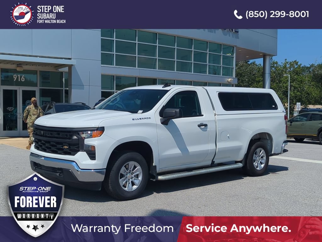 Used 2024 Chevrolet Silverado 1500 W/T w/ WT Fleet Convenience Package RWD image 1