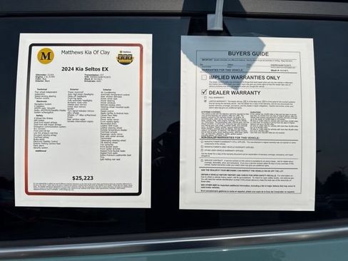 Certified 2024 Kia Seltos EX AWD/4WD image 15
