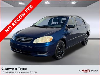 Used 2003 Toyota Corolla CE