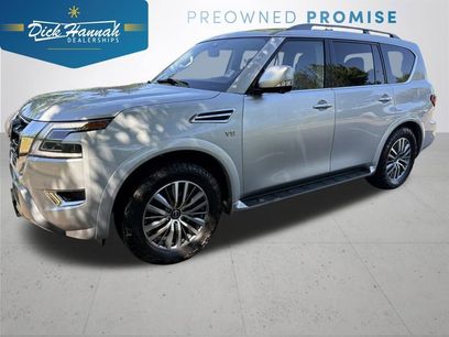 Used 2021 Nissan Armada SL w/ Captain's Chairs Package