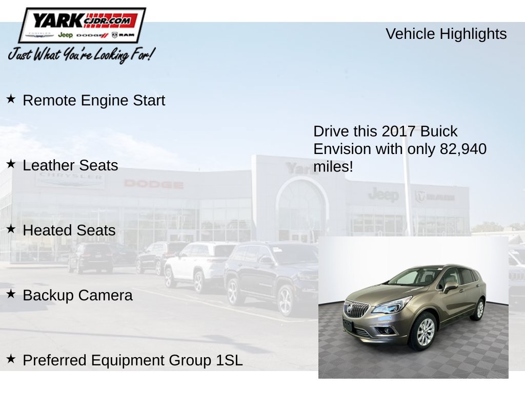 Used 2017 Buick Envision Essence FWD image 7