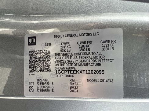New 2026 Chevrolet Colorado Trail Boss AWD/4WD image 32