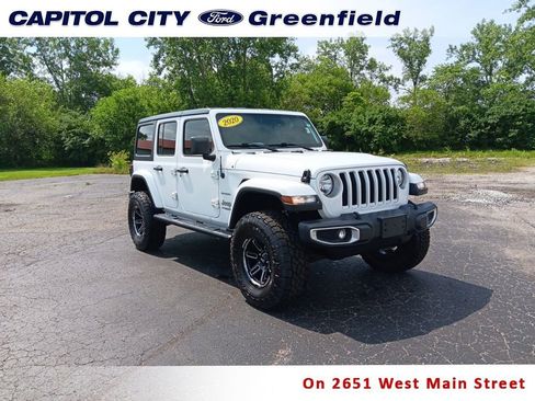 Used 2020 Jeep Wrangler Unlimited Sahara w/ Safety Group AWD/4WD image 1