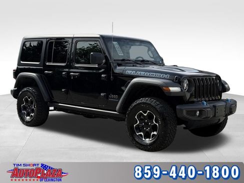 Used 2023 Jeep Wrangler Unlimited Rubicon 4xe w/ Dual Top Group AWD/4WD image 7