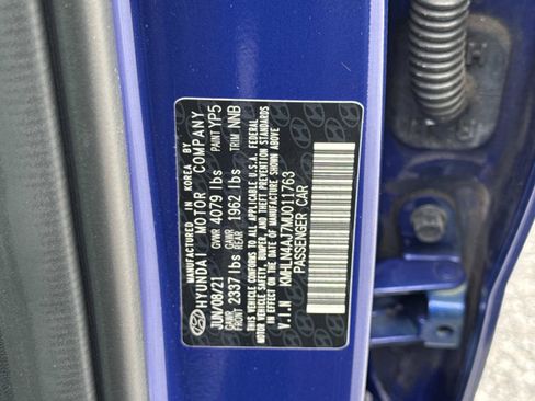 Certified 2021 Hyundai Elantra Limited FWD image 31