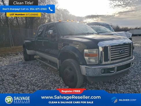 Used 2009 Ford F450 4x4 Crew Cab Super Duty image 5