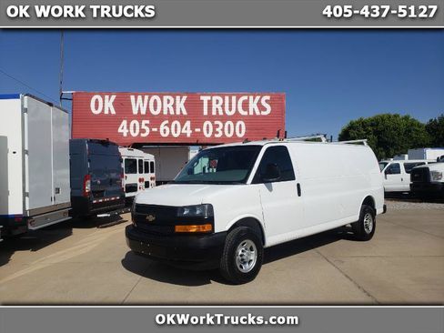 Used 2023 Chevrolet Express 2500 Extended w/ Driver Convenience Package RWD image 1