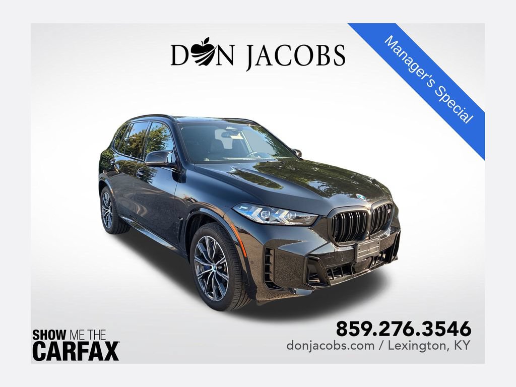 Used 2025 BMW X5 M60i w/ Climate Comfort Package AWD/4WD 360° Tour