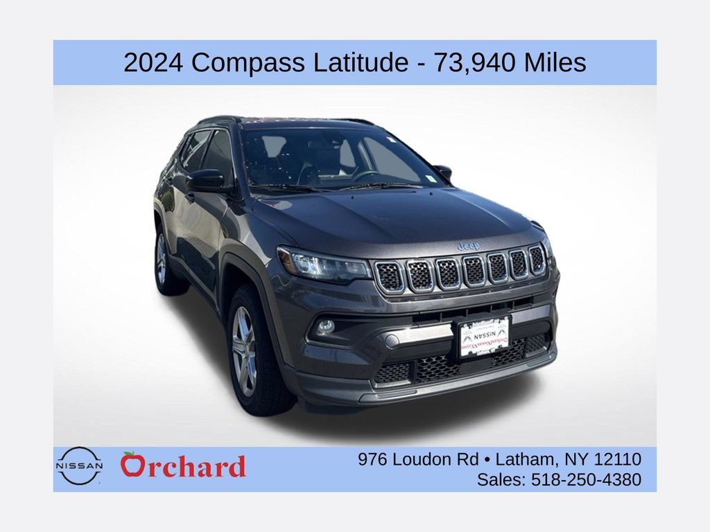 Used 2024 Jeep Compass Latitude AWD/4WD 360° Tour