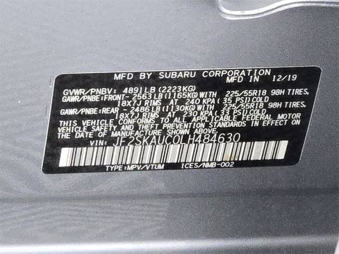 Certified 2020 Subaru Forester Limited image 18