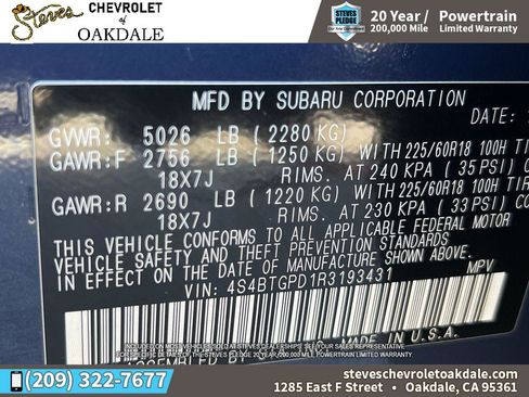 Used 2024 Subaru Outback Touring XT image 39