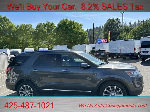 Used 2017 Ford Explorer Limited AWD/4WD image 3