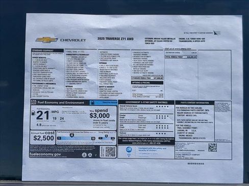 Used 2025 Chevrolet Traverse Z71 AWD/4WD image 28