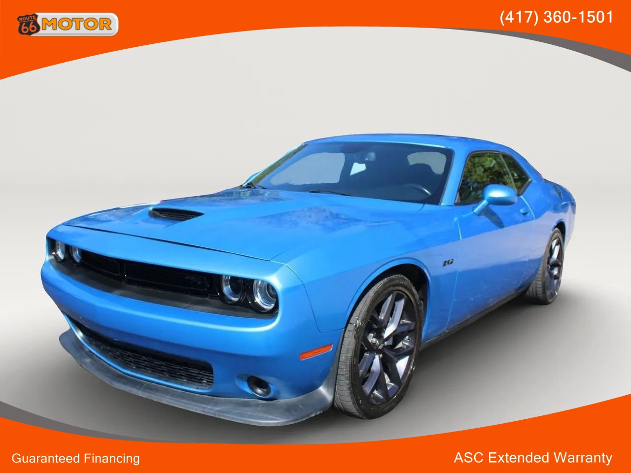 Used 2023 Dodge Challenger R/T w/ Blacktop Package RWD image 1
