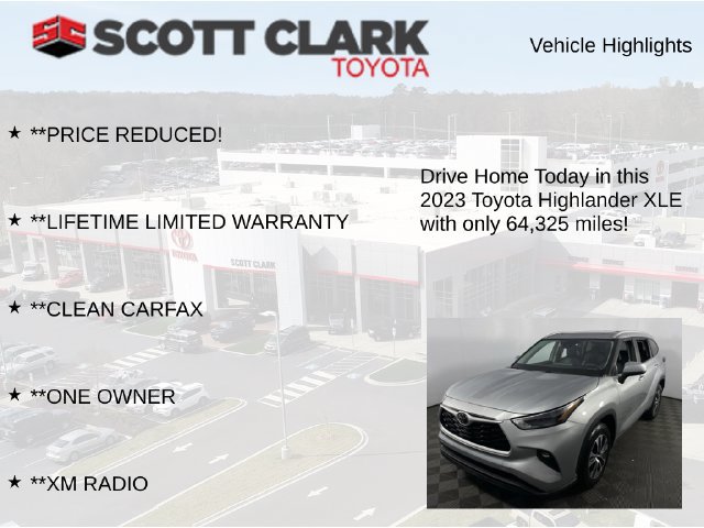 Used 2023 Toyota Highlander XLE FWD image 12