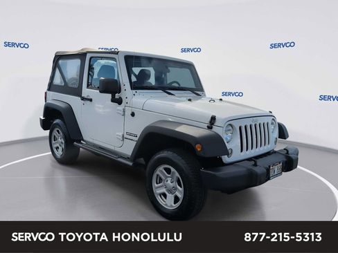 Used 2017 Jeep Wrangler Sport w/ Mopar Black Appearance Group image 1