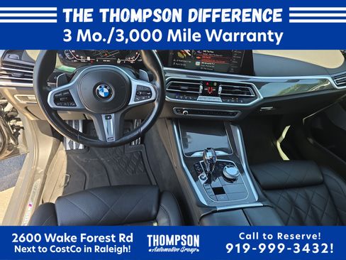Used 2023 BMW X6 M50i w/ Executive Package AWD/4WD image 15