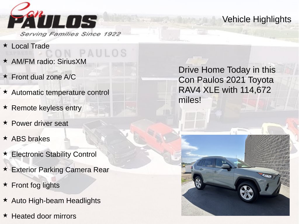 Used 2021 Toyota RAV4 XLE AWD/4WD image 7