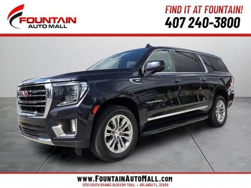 Used 2023 GMC Yukon XL SLT w/ SLT Premium Package RWD image 1