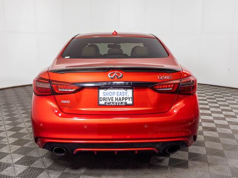Used 2021 INFINITI Q50 Red Sport 400 w/ Proactive Package AWD/4WD image 21