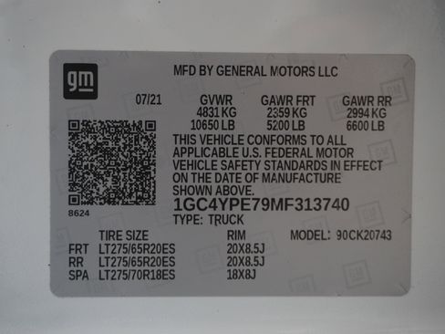 Used 2021 Chevrolet Silverado 2500 LTZ image 36