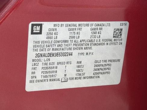 Used 2014 Chevrolet Equinox LTZ FWD image 34