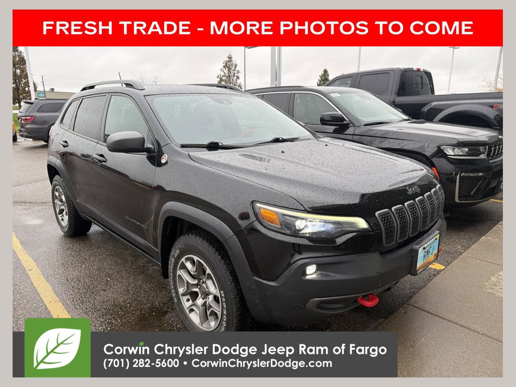 Used 2021 Jeep Cherokee Trailhawk AWD/4WD image 1