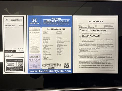 Certified 2025 Honda CR-V LX image 47