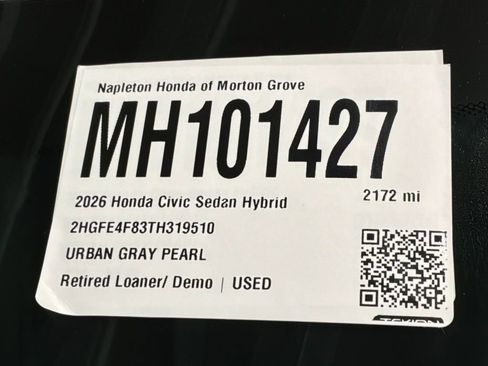 Certified 2026 Honda Civic Sport image 37
