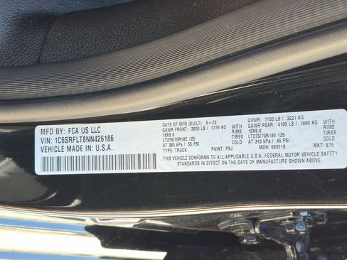 Used 2022 RAM 1500 Rebel w/ Rebel Level A Equipment Group AWD/4WD image 34